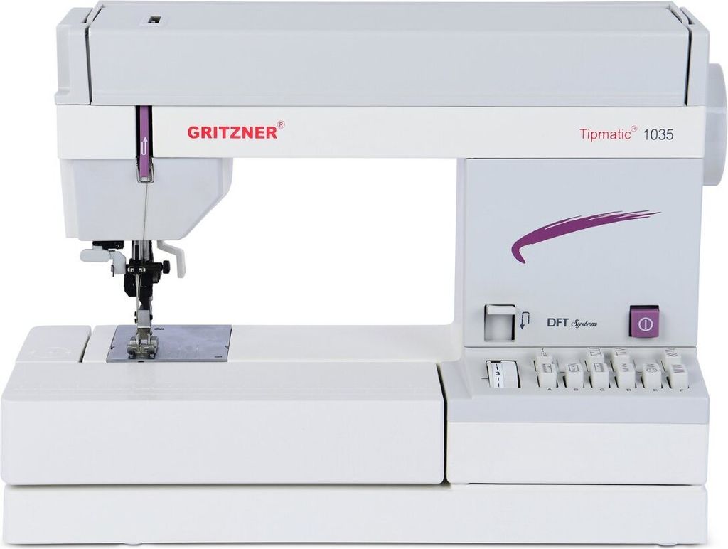 Gritzner Nähmaschine tipmatic 1035 mit DFT Produktbild 