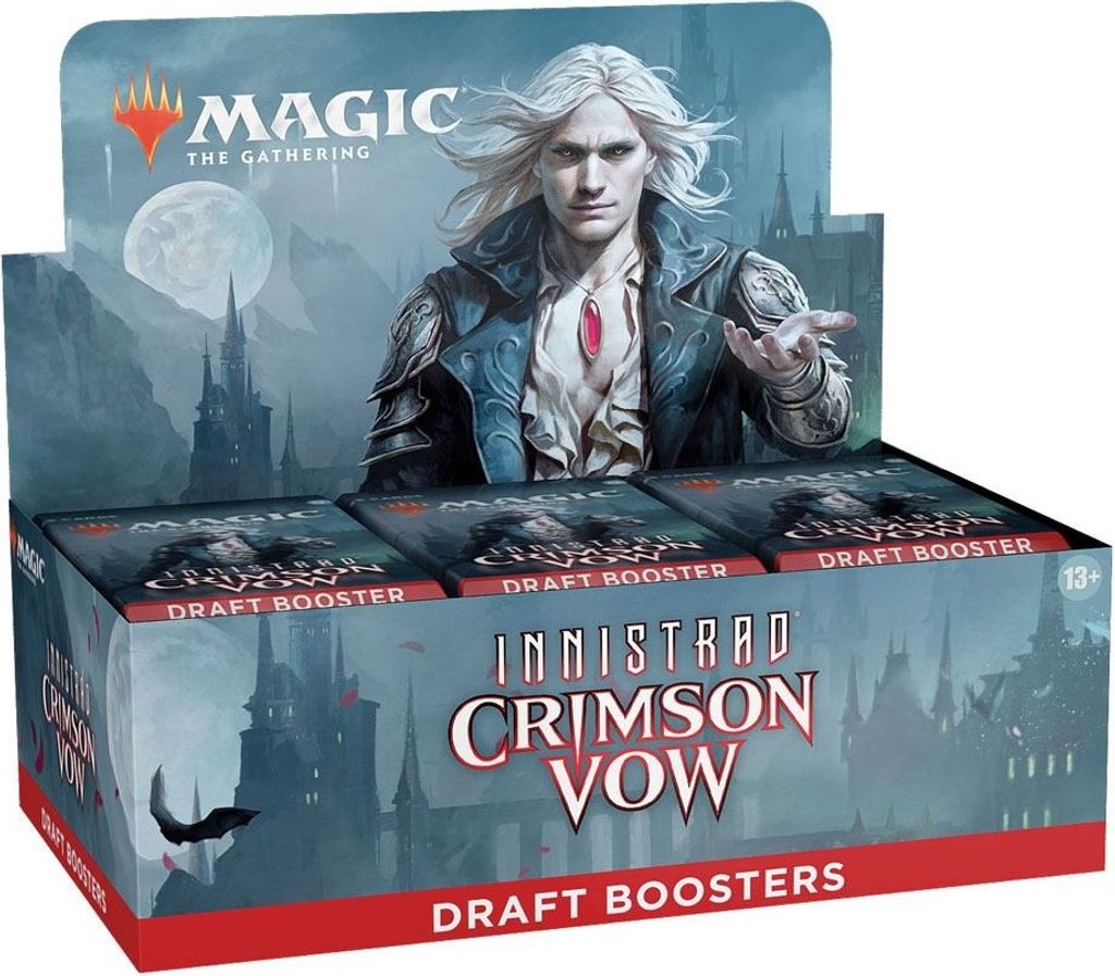 Wizards of the Coast Magic the Gathering Innistrad: Crimson Vow Draft-Booster Display (36) englisch