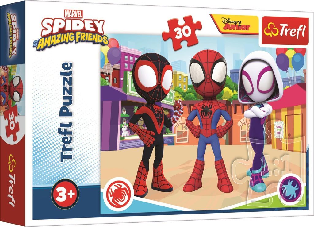 TREFL Puzzle Spidey et ses amis étonnants 30 pièces Image du produit 