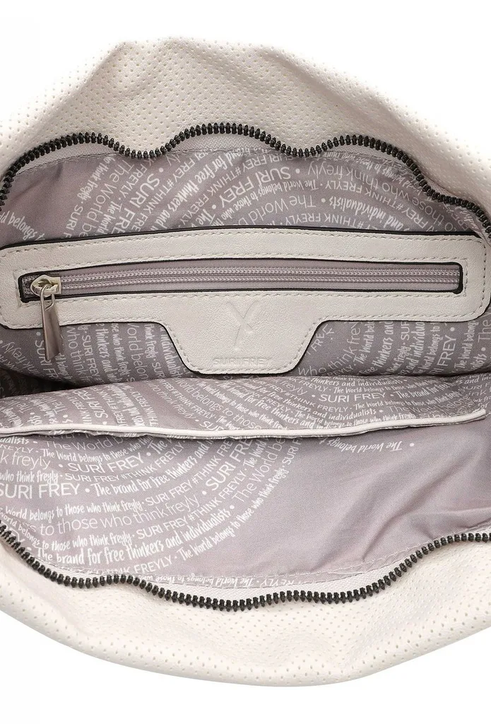 Borsa Tote SURI FREY Suzy 14314 Per Donna – In Tessuto Vegano Con Taglio Laser, 35x24x12 Cm, Tracolla Regolabile - 3