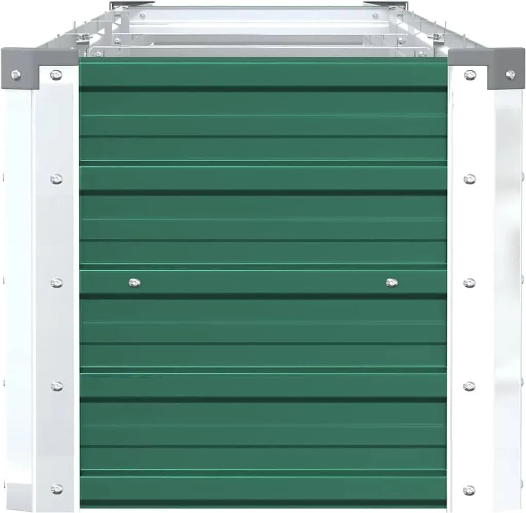 Solution Jardinage Durable : Bac Acier Galvanisé Vert 320x40x45 cm - 5