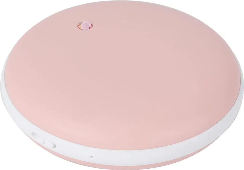 Chauffe-mains USB rose format mini, chauffage rapide et design mignon