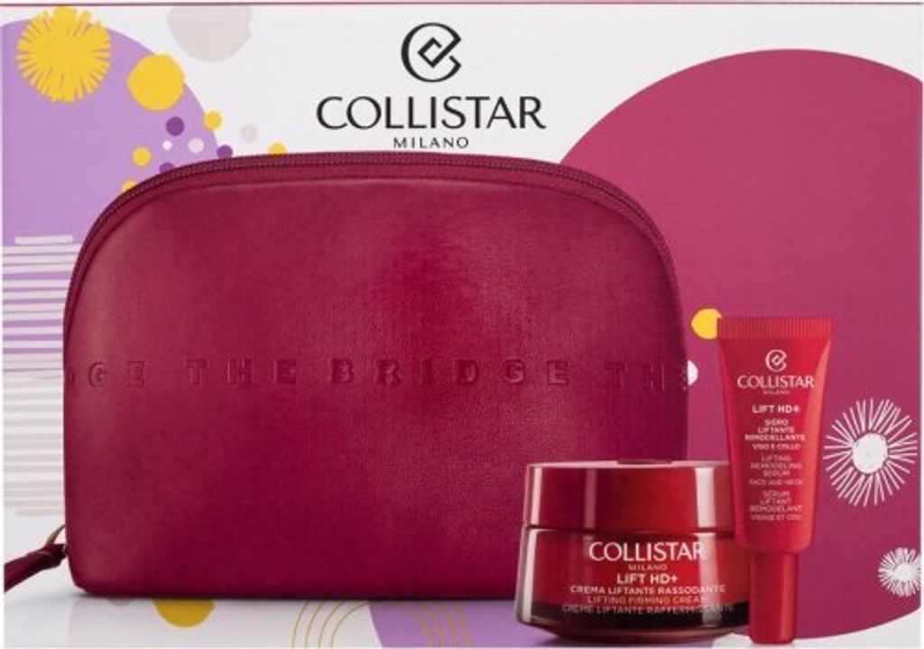 Collistar Beauty-Bag The Bridge Lift HD+ Face and Neck Firming Cream 50ml + Lift Serum for Smoothing Face and Neck 7ml