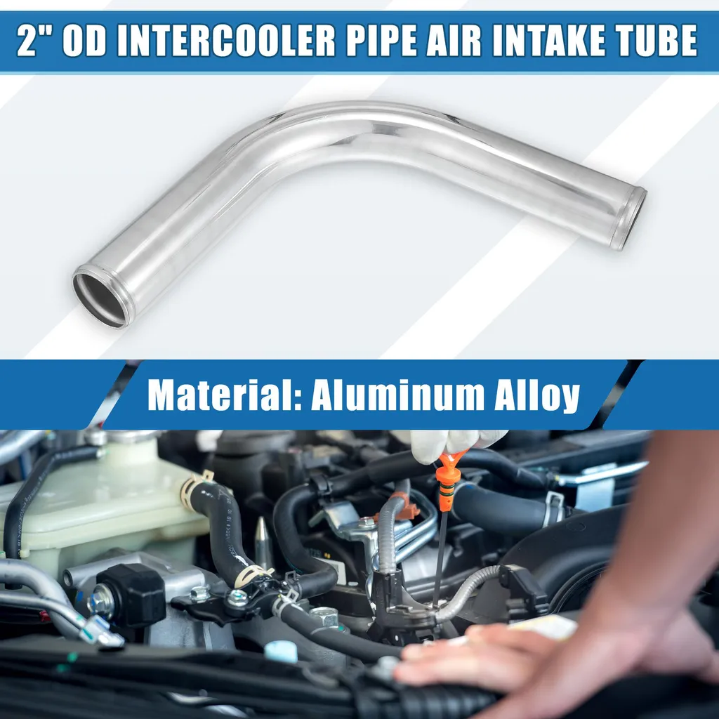 Tuyau coude intercooler 90° 51mm 2 pouces pour supprimer fuites de pression