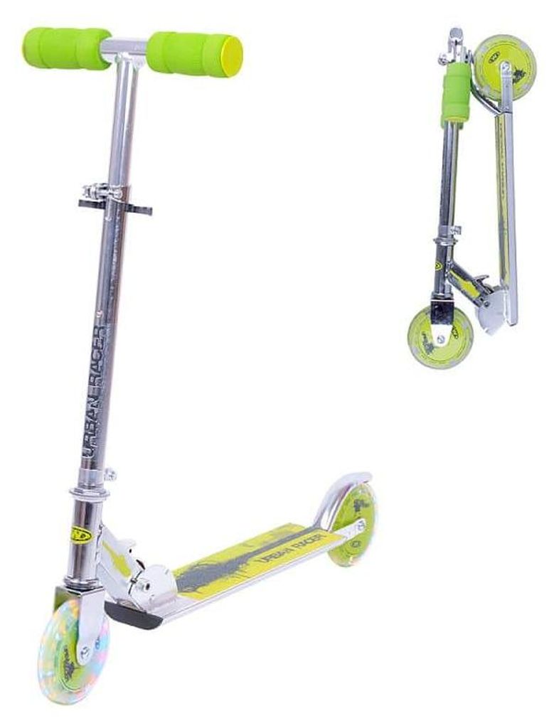 Worker Racer Urban Boy Scooter mit leuchtenden Rädern