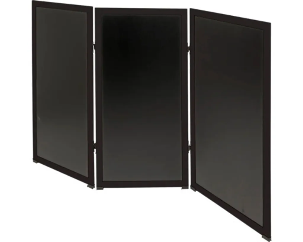 Securit SBM-BL-115 MULTIBOARD Tableau Noir Mural Design 115x30 cm - 13