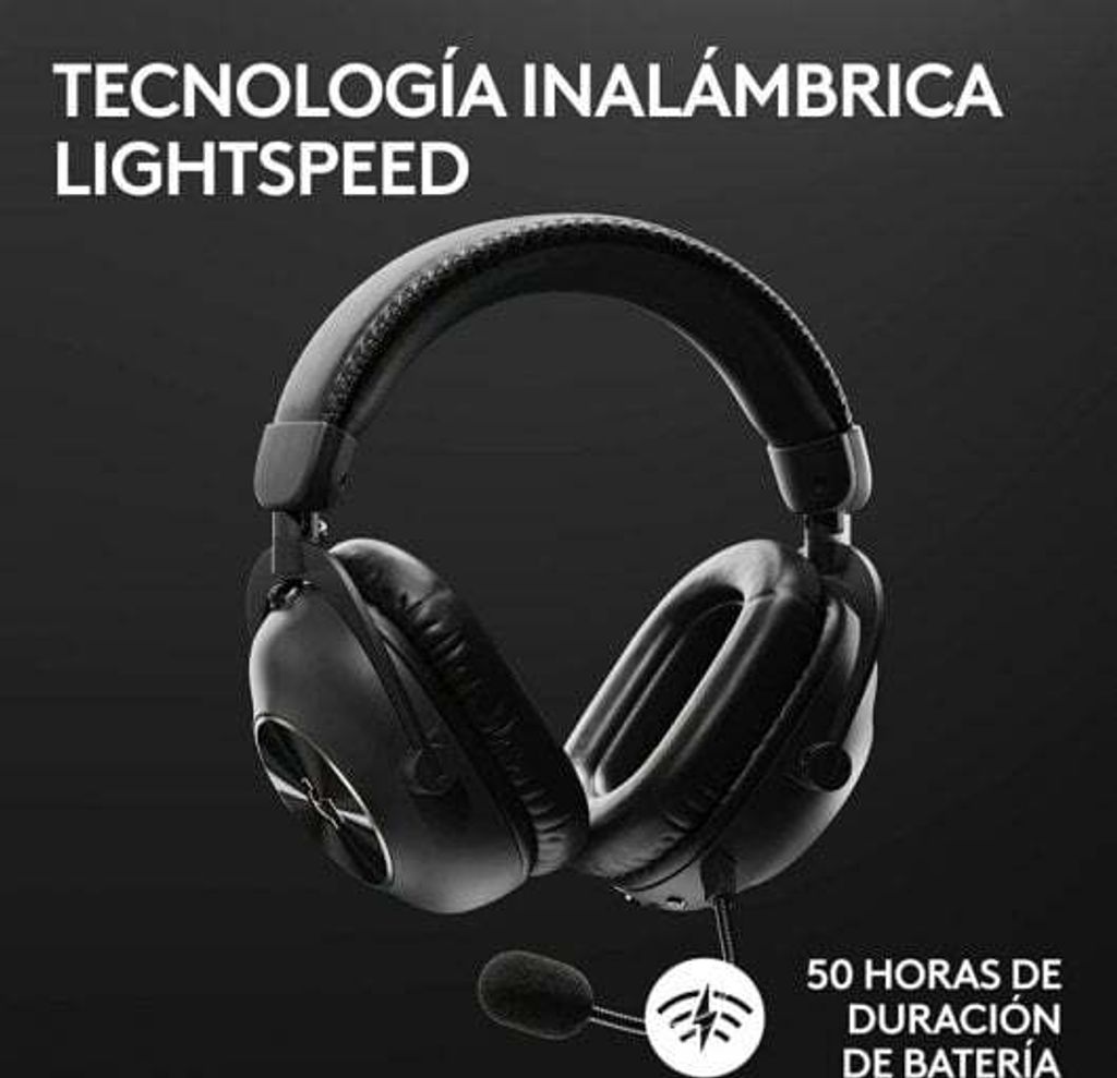 PRO X 2 LIGHTSPEED Kabelloses Gaming-Headset, Schwarz Produktbild 23