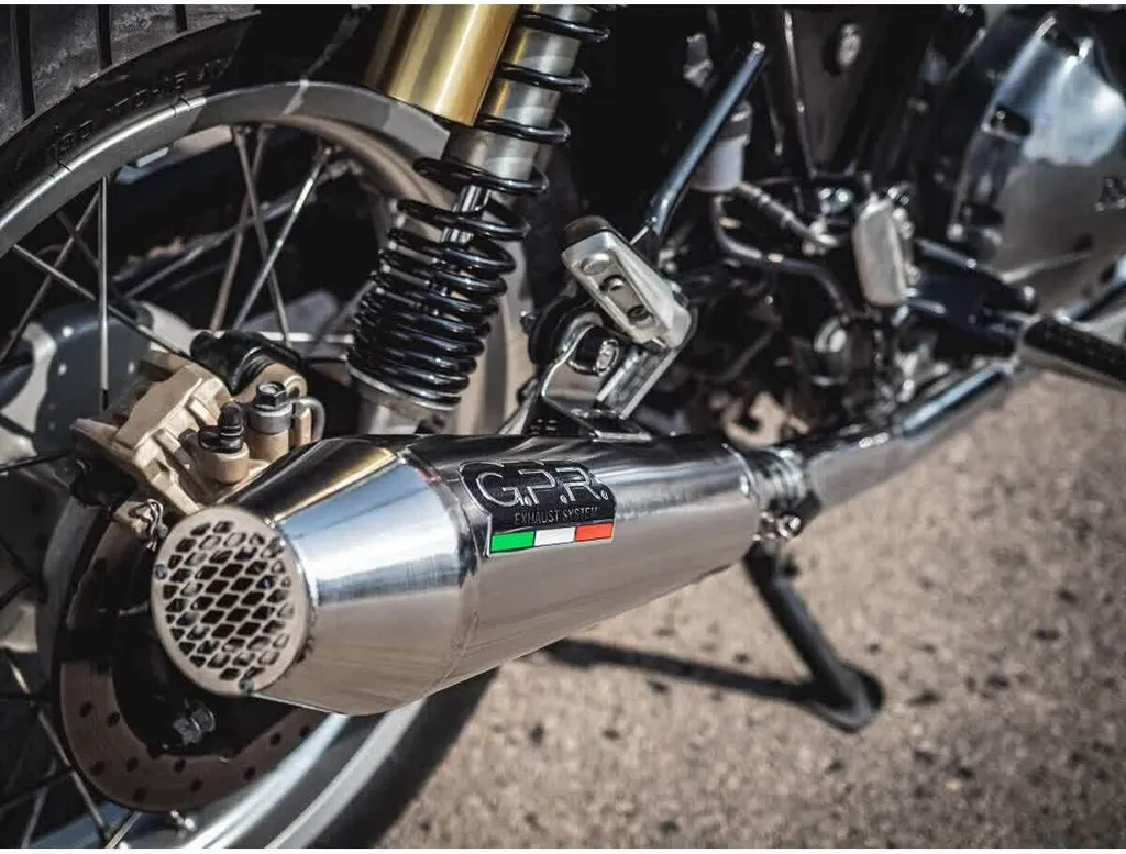Silencieux GPR Ultrakone Inox avec catalyseur amovible pour Lambretta