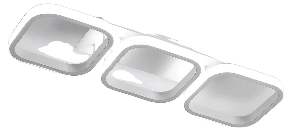 Plafonnier LED 45W Haute Luminosité 6000K Structure Aluminium de 78 cm