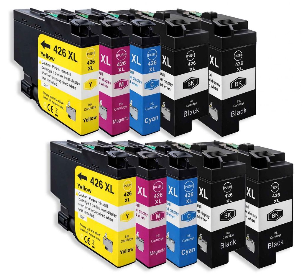 10er Pack Druckerpatronen 426 426XL kompatibel mit Produktbild 
