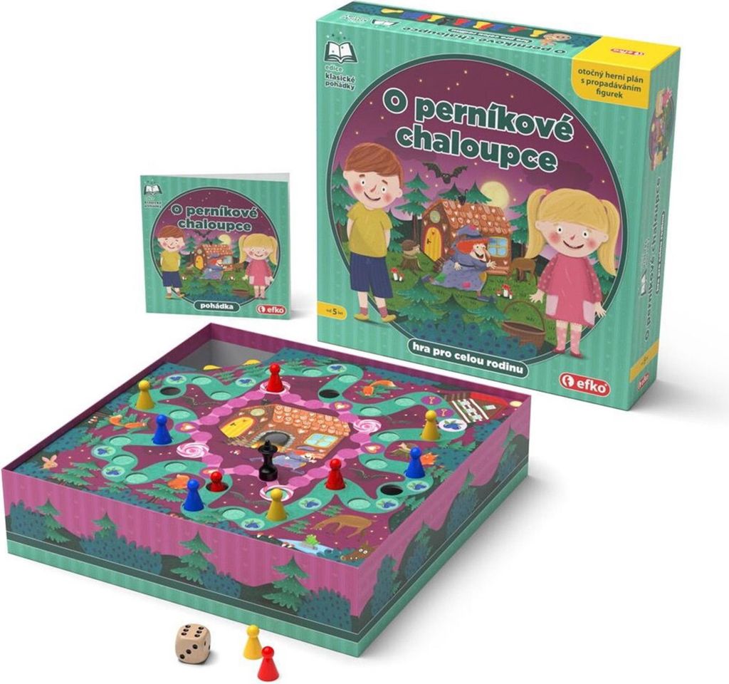 O perníkové chaloupce - desková rodinná hra Obrázek produktu 