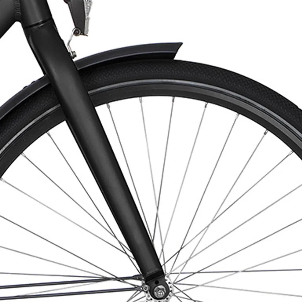 Fourche rigide de vélo Cortina Common Basic Noir Mat pour roue 28 pouces