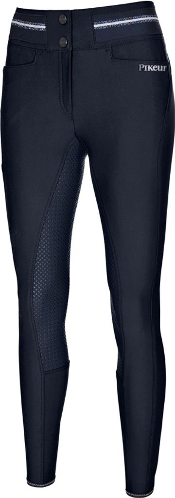 Pikeur Reithose Damen Full-Grip Calanja Grip Ganzbesatz Damenreithose Nightblue 34