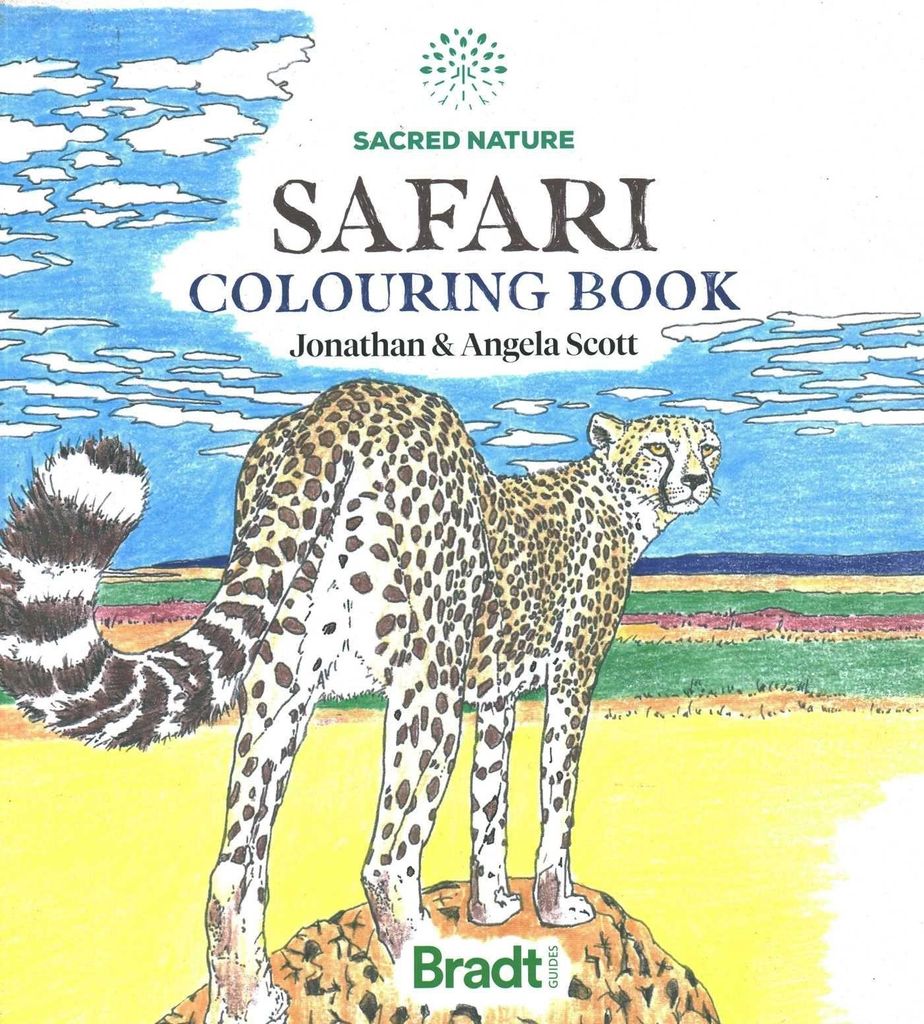 Sacred Nature Safari Colouring Book – Lingua: Inglese