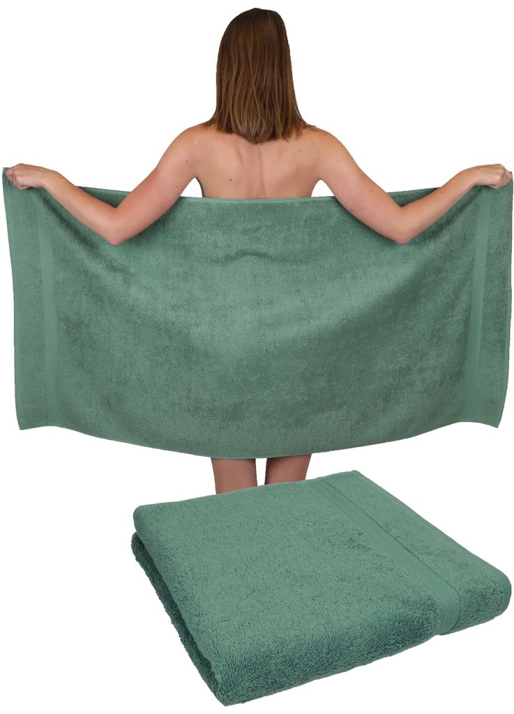 Betz Lot de 2 Handtücher, , 100% Baumwolle, Größe 70 x 140 Produktbild 