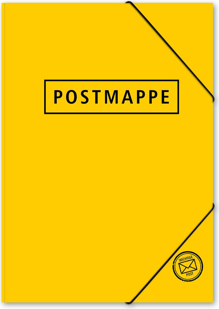 itenga Postmappe aus Karton A4 Motiv neutral