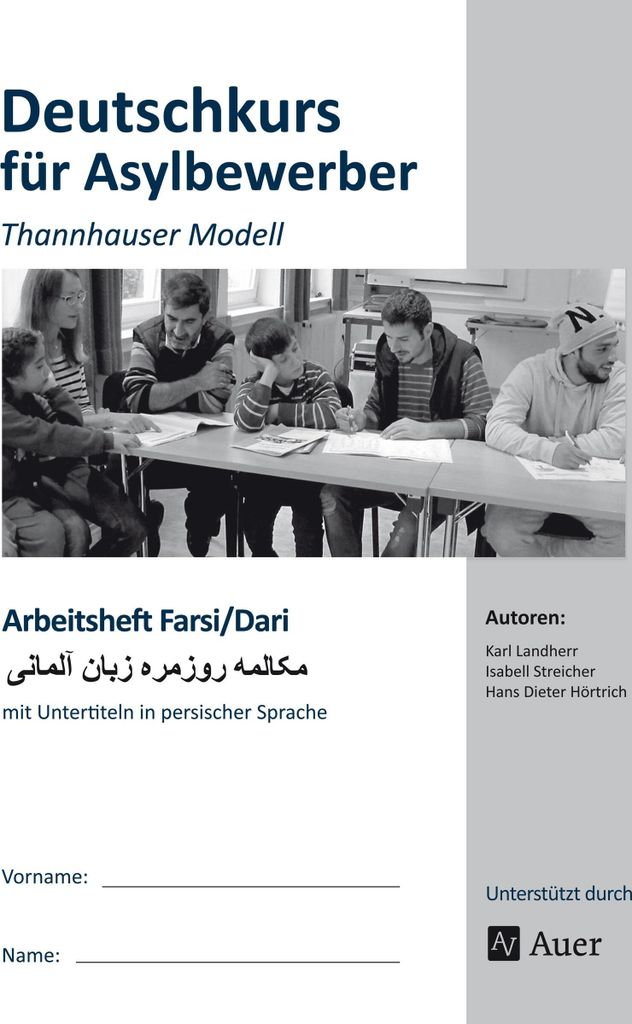 Arbeitsheft Farsi-Dari - Deutschkurs Asylbewerber