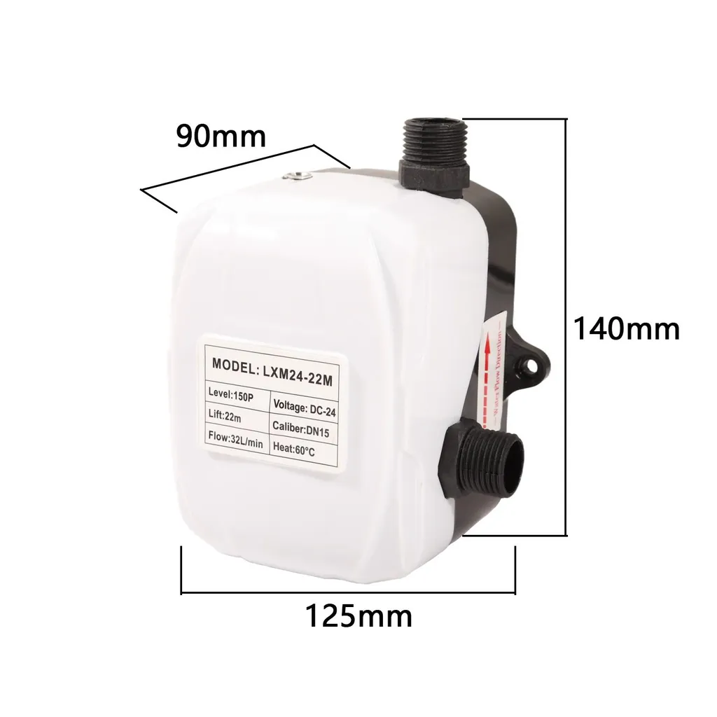 Solution faible pression d'eau pompe automatique DN15 24V 32L/min - 3