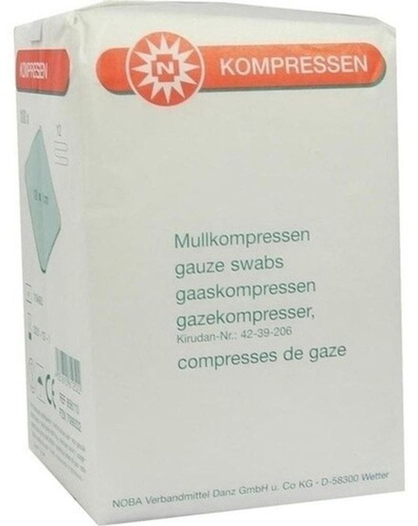 MULLCOMPRESS 10X10CM 12FACH, 100 St COM Image du produit 