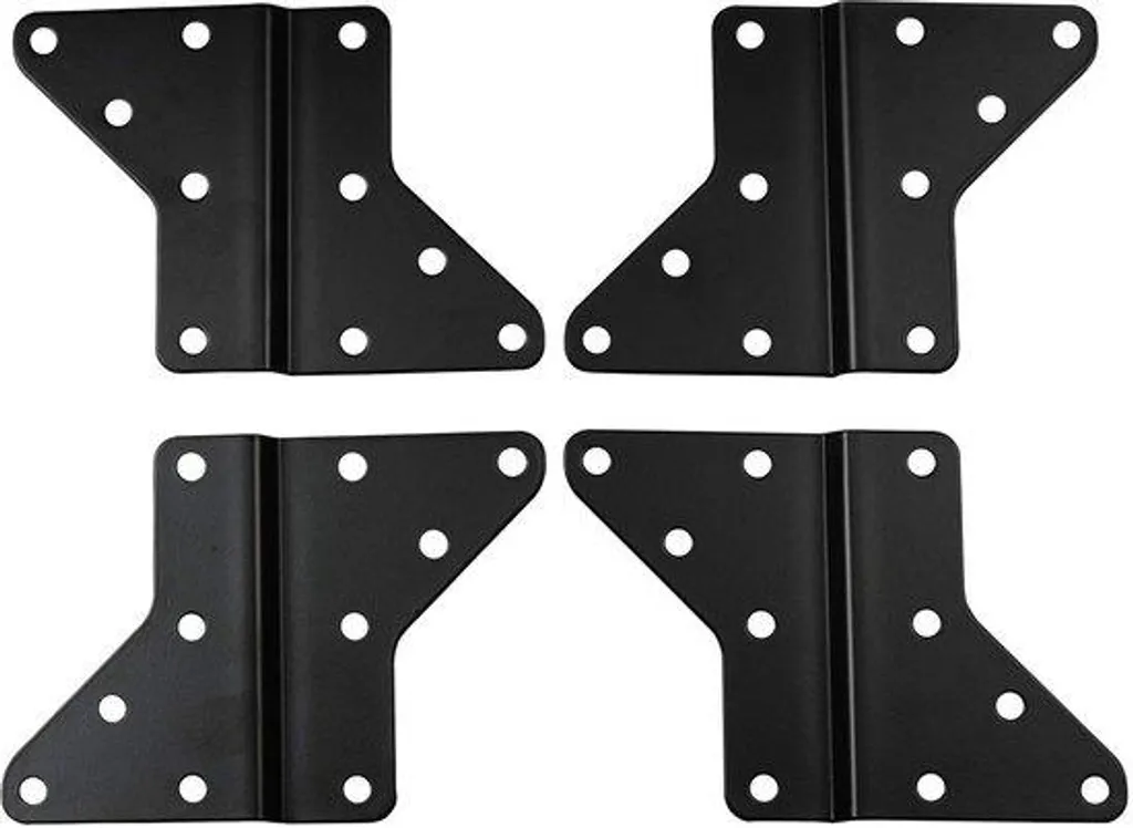 Plaque d'extension VESA pour support mural TV - Rallonge de 20 cm Noir
