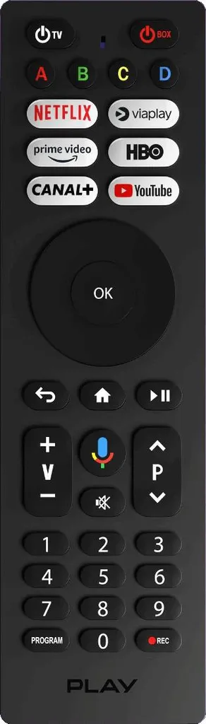 Télécommande RC475 pour Play TV BOX : Réparez votre Navigation TV