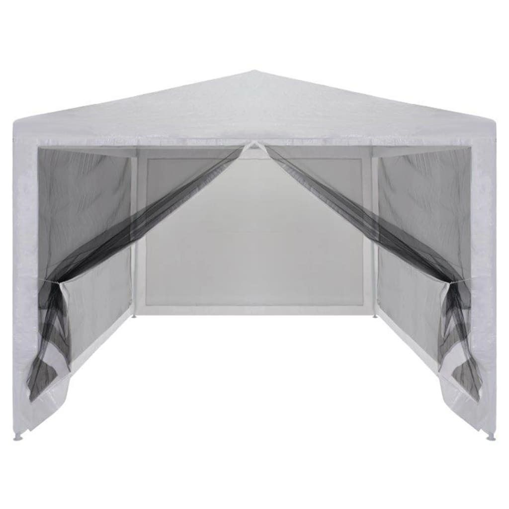 “2026 Modern“ Partyzelt mit 4 Mesh-Seitenwänden 3 x 3 m - Designermöbel 247950 - Pavillons & Partyzelte