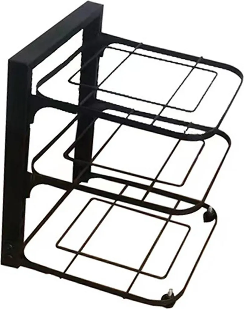 Solution anti-désordre : Support de cuisine multicouche 45x24cm - 3