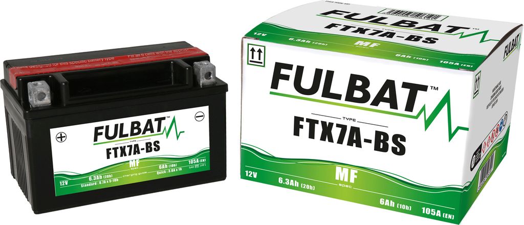 Batterie Fulbat FTX7A-BS MF wartungsfrei Produktbild 