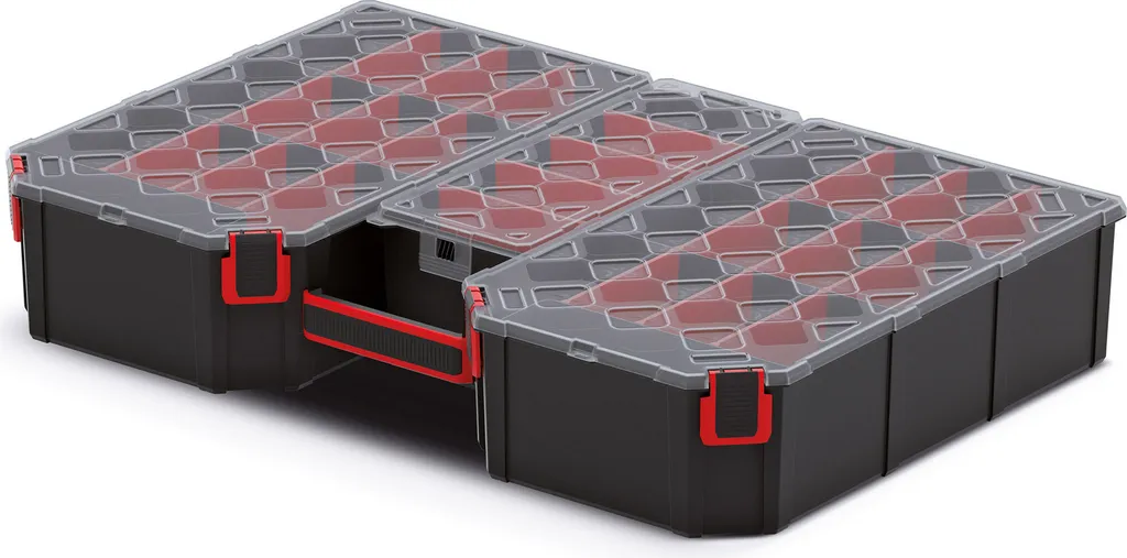 Organisateur d'atelier TAGER 577x390x105 mm avec casiers amovibles