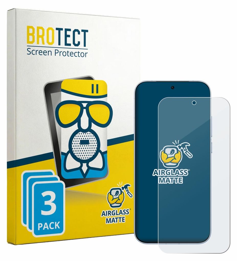 3x BROTECT Entspiegelungs Schutzglas für Vivo iQOO 15R Schutzfolie Panzer Folie Glas Display Schutz matt
