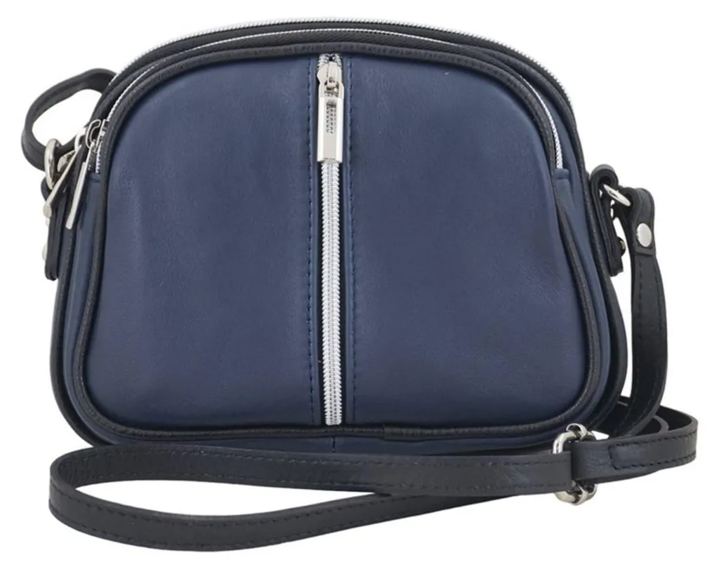 Sac à main Barberini's br5060 cabas en cuir grainé marron cognac