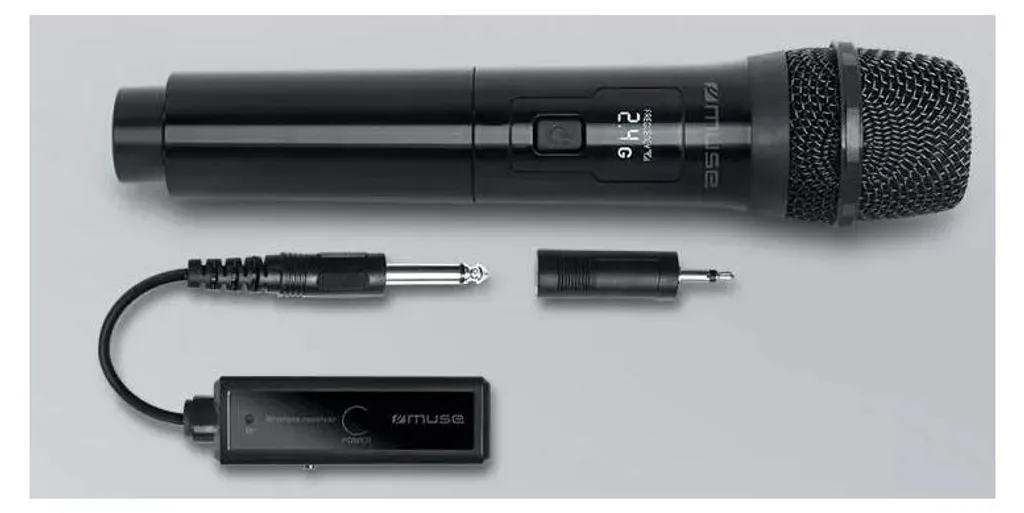 Microphone sans Fil Muse MC-30 WI Noir idéal pour Karaoké et Soirées - 2