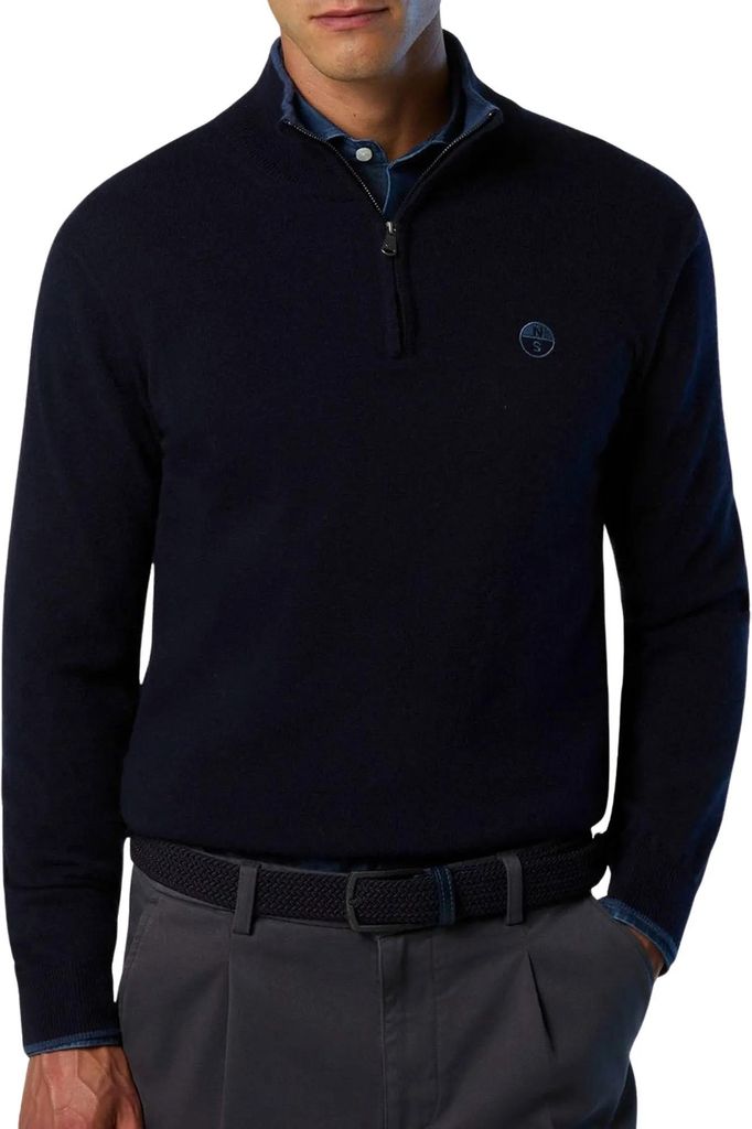 North Sails Knit Half Zip Pullover Herren