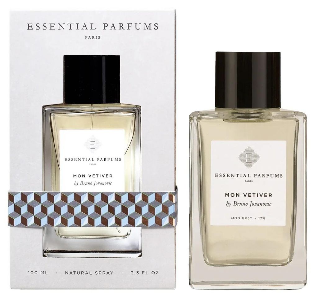 Eau de Parfum, Essential Parfums Mon Vetiver, uniseks, 100 Productafbeelding 