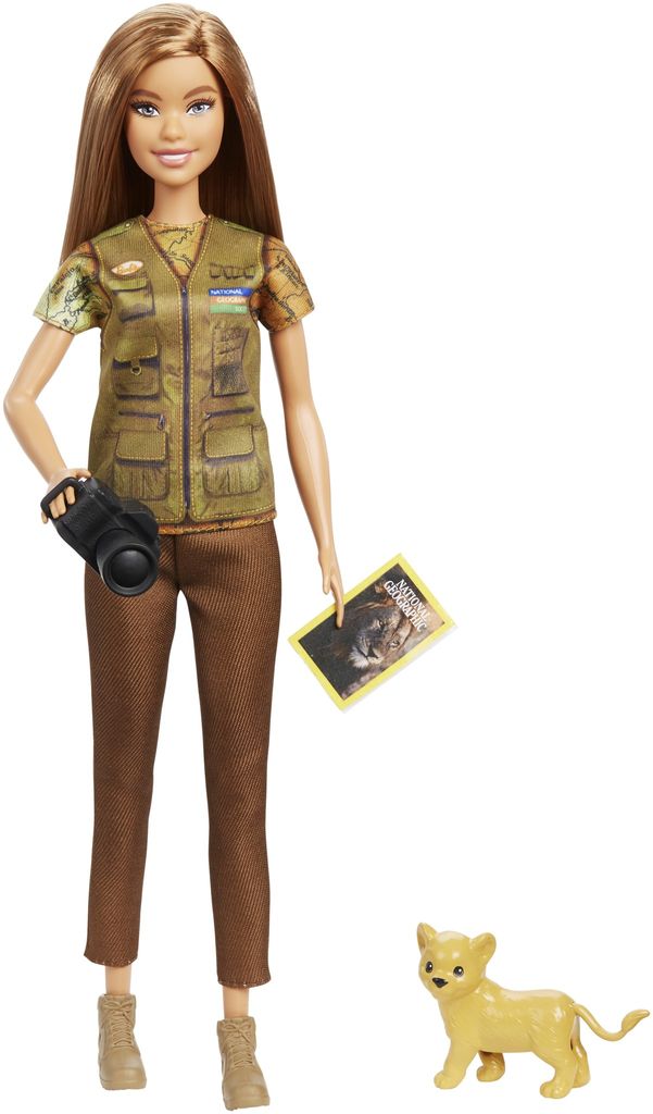Barbie Naturfotografin Puppe Produktbild 