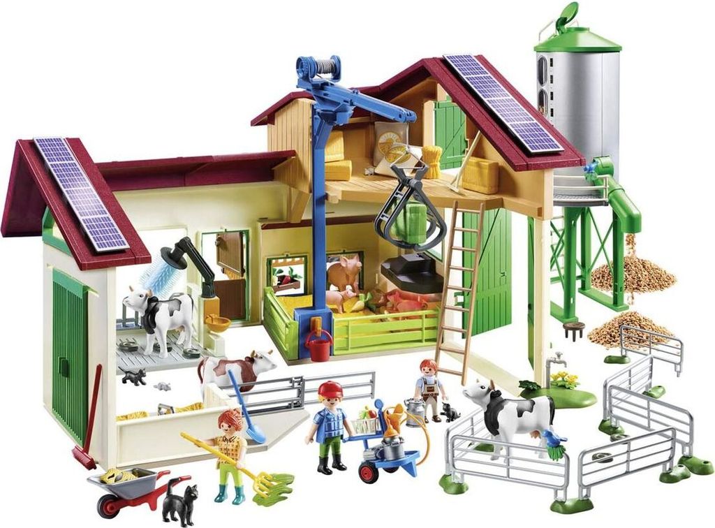 PLAYMOBIL 70132 Bauernhof mit Silo Produktbild 7
