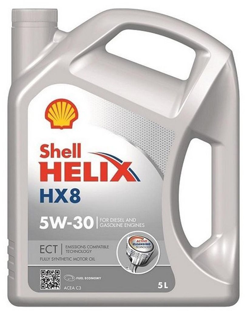SHELL Helix HX8 ECT für 5W-30 5 Liter Motoröl Motorenöl Produktbild 