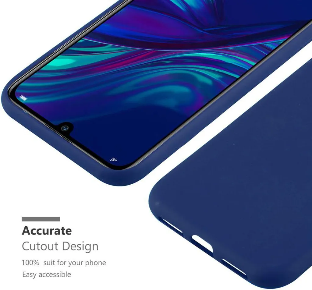 Cover Premium Cadorabo Blu per Huawei P Smart 2019 / Honor 10 Lite - 7