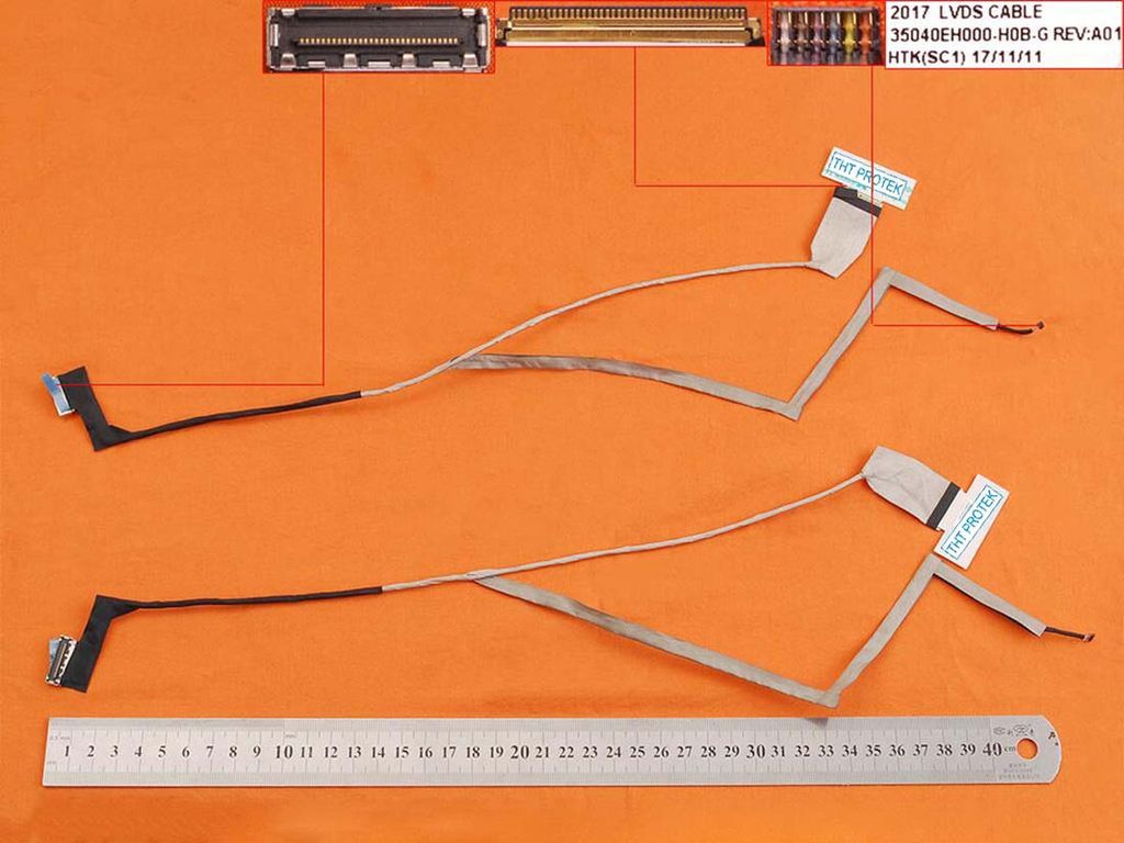Displaykabel Bildschirm LED screen cable kompatibel für P/N: 35040EH00-H0B-G