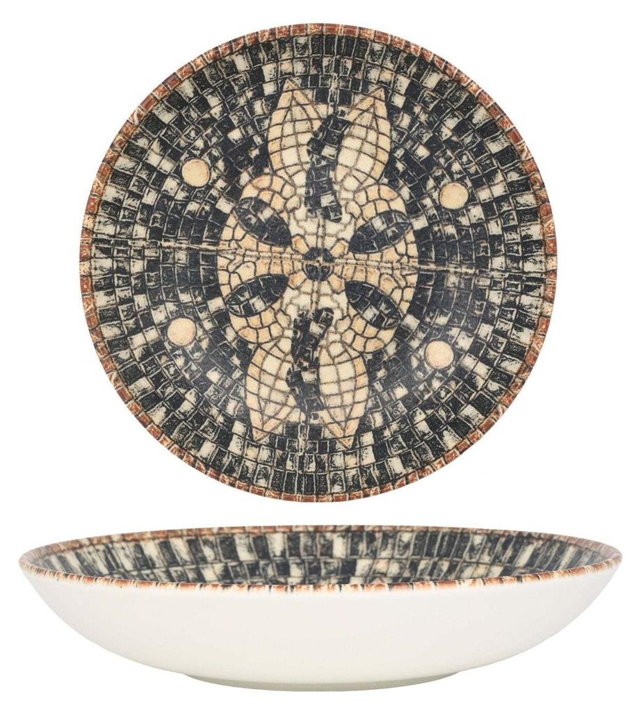 Piatto fondo Bonna - Mesopotamia - Porcellana - 23 cm Immagine del prodotto 