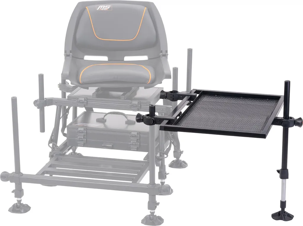 Normbox Tray MS-RANGE Plateau Robuste et Empilable pour Station de Pêche