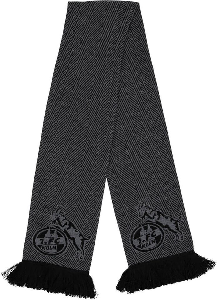 1. FC Köln Premiumschal „Schwarz-Anthra" Produktbild 1