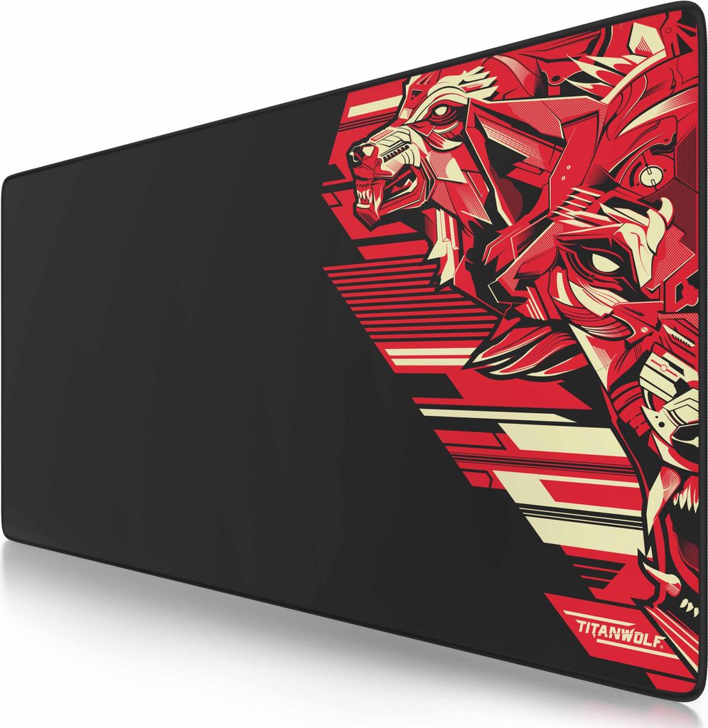 Herná podložka pod myš Titanwolf XXL, 900 x 400 x 3 mm, Obrázok produktu 