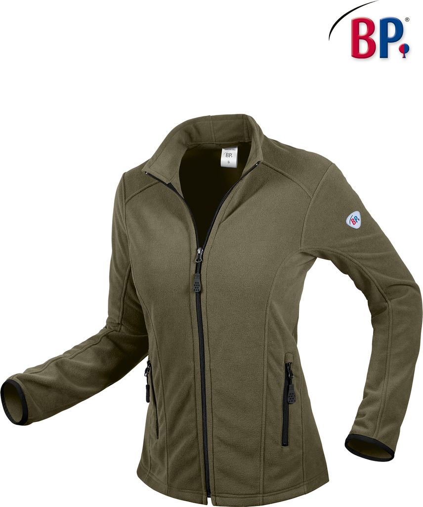 BP® Fleecejacke für Damen - oliv - 2XL Produktbild 