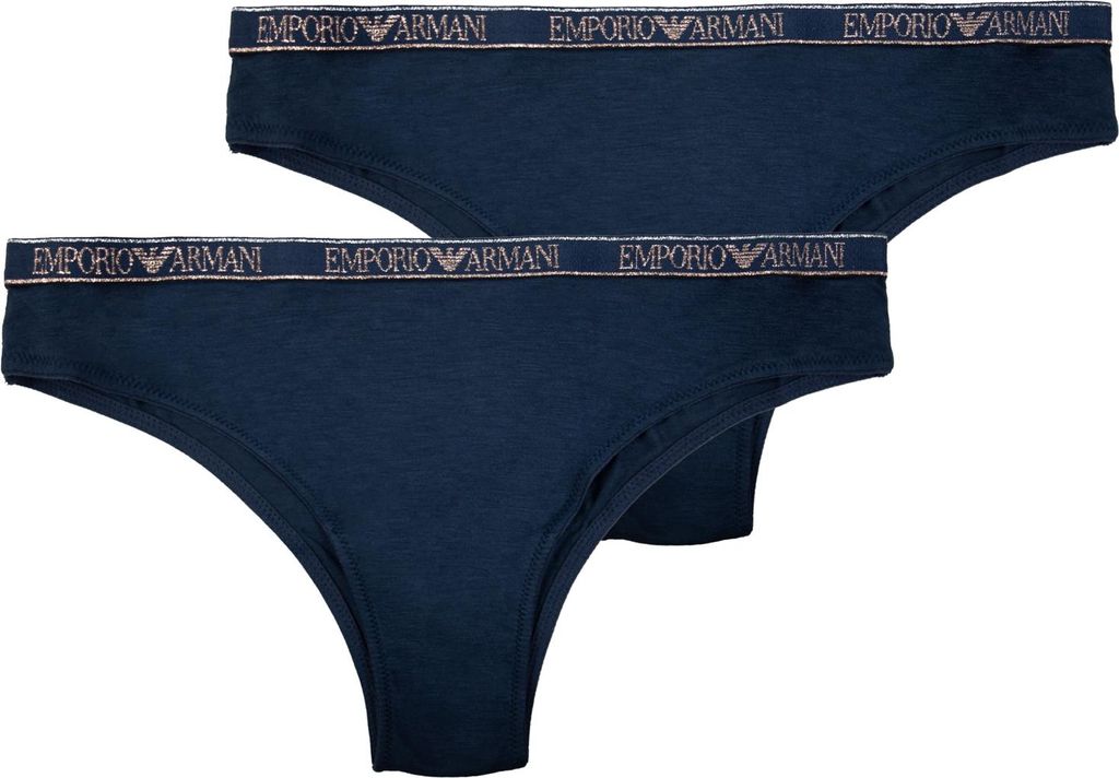 2er-Pack EMPORIO ARMANI Damen Brazilian Slip