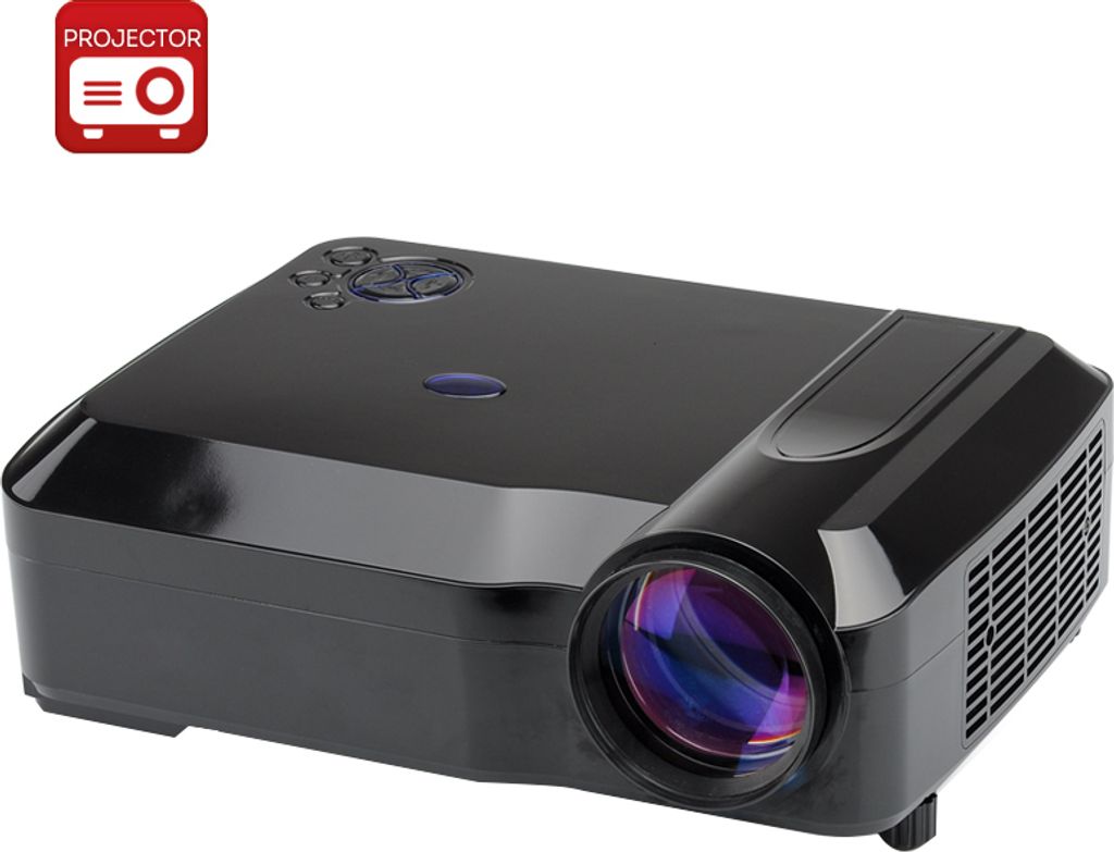 3500 LCD-Projektor Lumen (Schwarz)