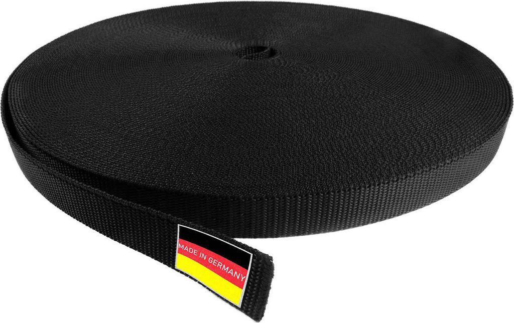 INOVATEC 50 m Rollladen Gurtband Maxi 23 mm schwarz Produktbild 