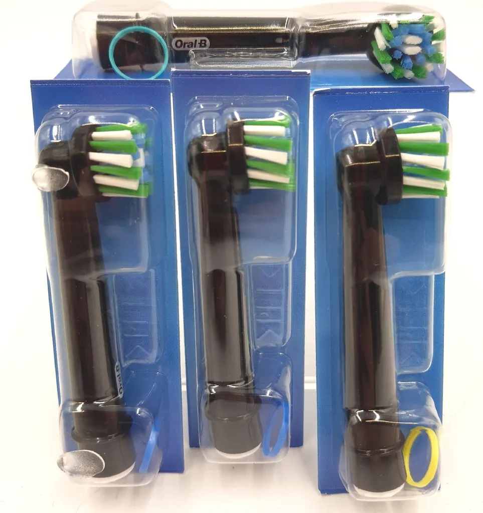 6 Brossettes noires Oral-B ProCrossAction - Hygiène maximale CleanMaximizer - 14