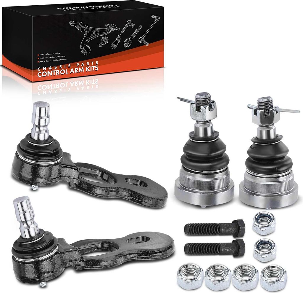 Frankberg 4x Traggelenk Vorderachse für FORD USA Crown Victoria Lincoln Town Car II III Stufenheck 4.6L 1995-2002