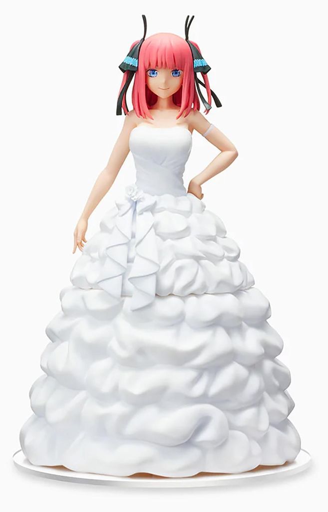 SEGA Nino mit Hochzeitskleid | The Quintessential Quintuplets Figur | 21 cm